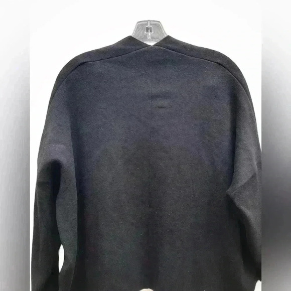 Anthropologie NVLT Black and White PIPPA Open Cardigan Knit Sweater - Picture 8 of 13